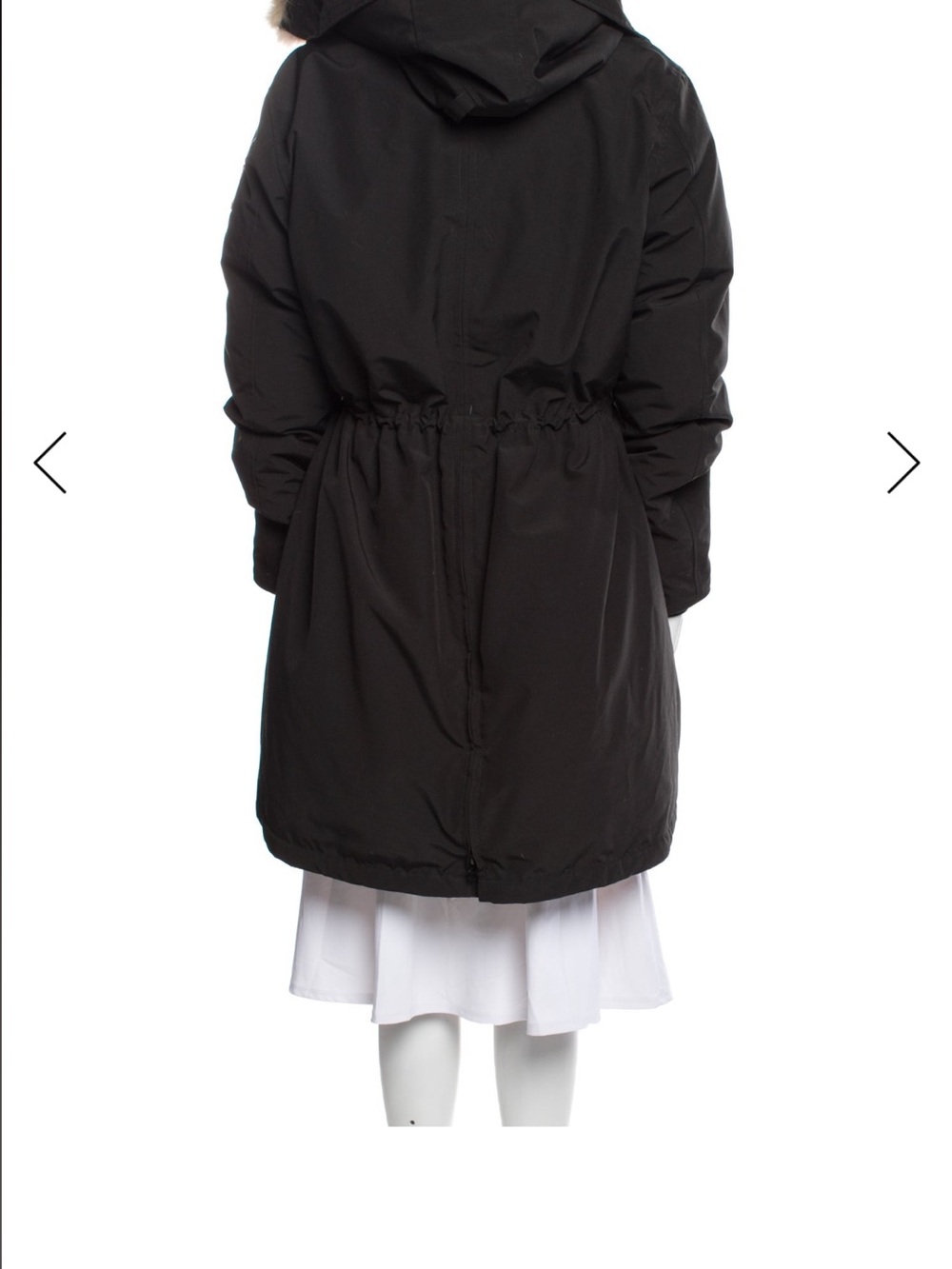 Canada Goose Black Women's Insulated Hooded Parka